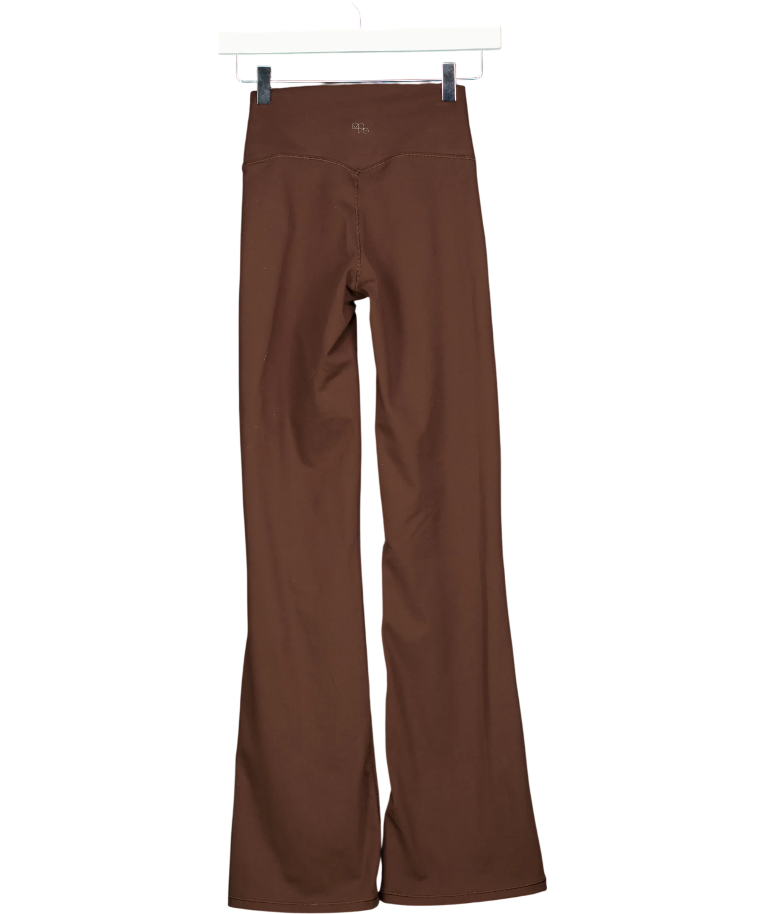 H&M Brown MOVE SoftMove Flared Yoga Leggings Warm Brown, size UK XS — back