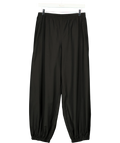 ARKET Black Barrel-Leg Trousers Black EUR 34, size UK 6 — front