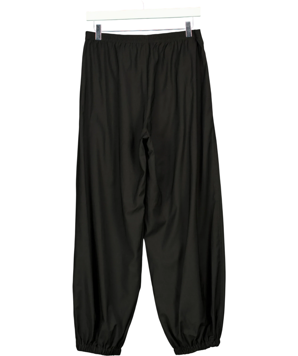 ARKET Black Barrel-Leg Trousers Black EUR 34, size UK 6 — back