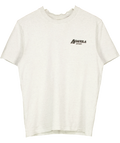 Adanola Grey Sport Logo Oversized T-Shirt Light Grey Melange, size UK S — front