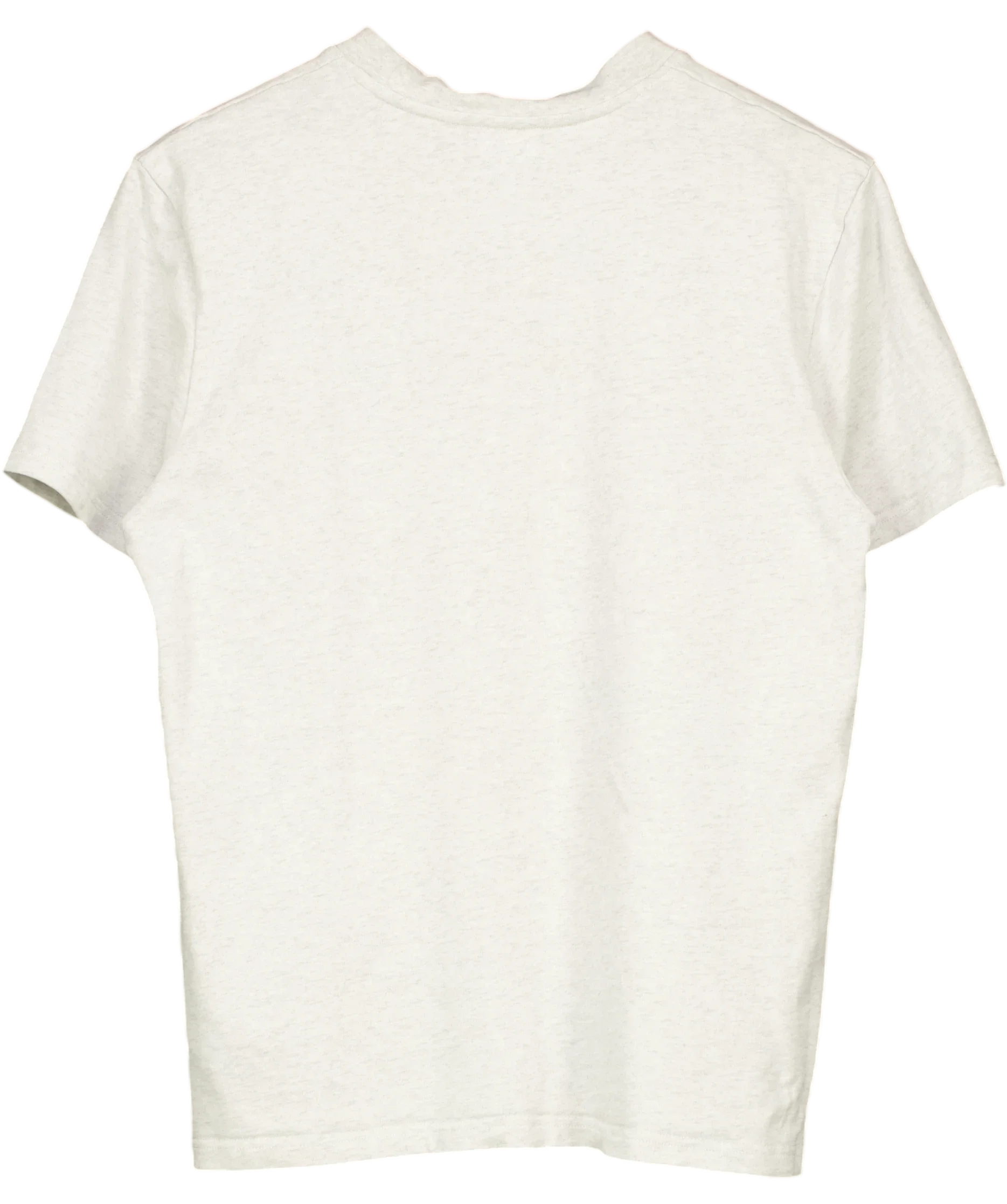 Adanola Grey Sport Logo Oversized T-Shirt Light Grey Melange, size UK S — back