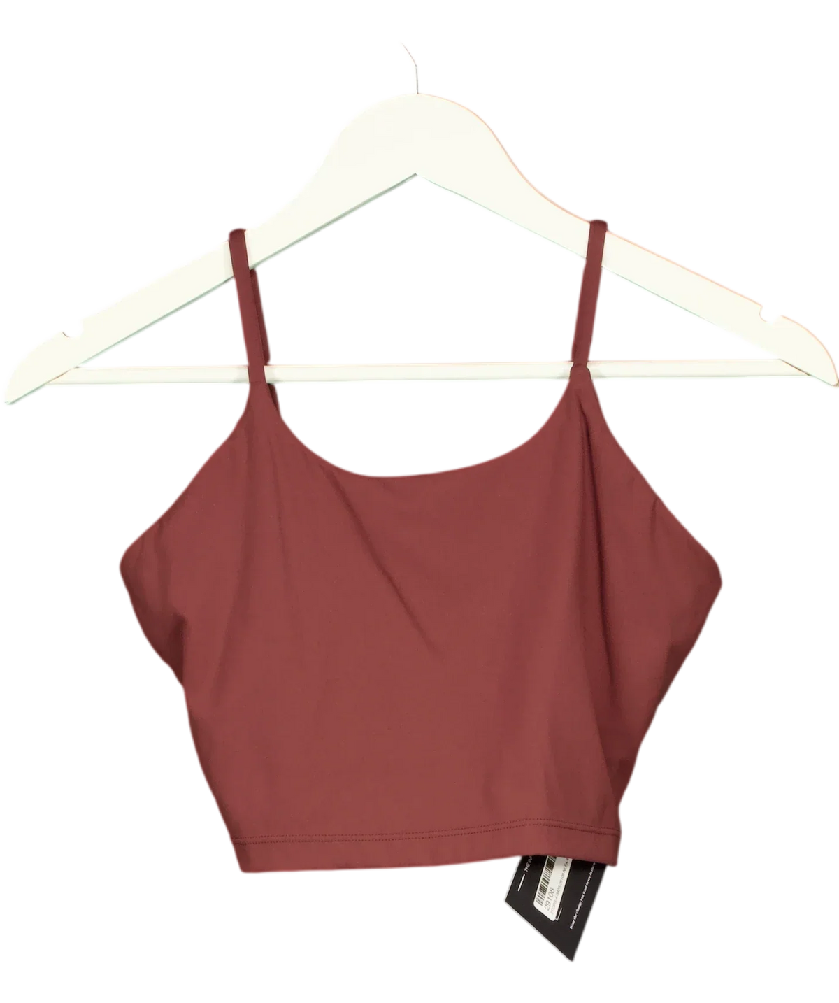 Adanola Red Ultimate Tank Sports Bra Mulberry Red, size UK S — front