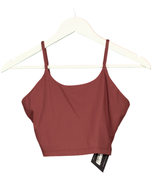 Adanola Ultimate Tank Sports Bra Mulberry Red UK S