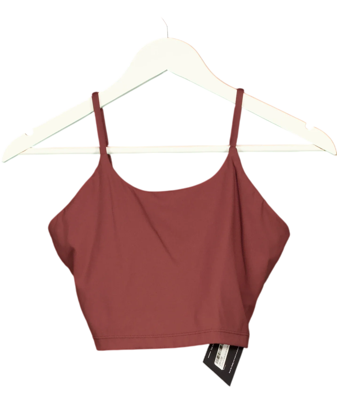 Adanola Red Ultimate Tank Sports Bra Mulberry Red, size UK S — front