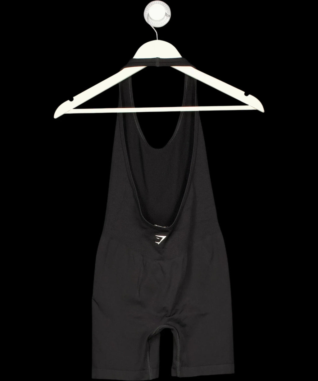 GYMSHARK Black Everyday Seamless 5" All in One Short Black, size UK S — label