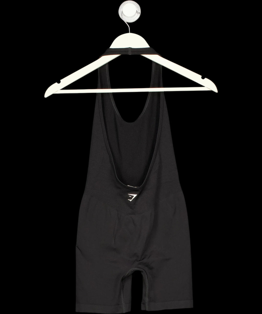 GYMSHARK Black Everyday Seamless 5" All in One Short Black, size UK S — label