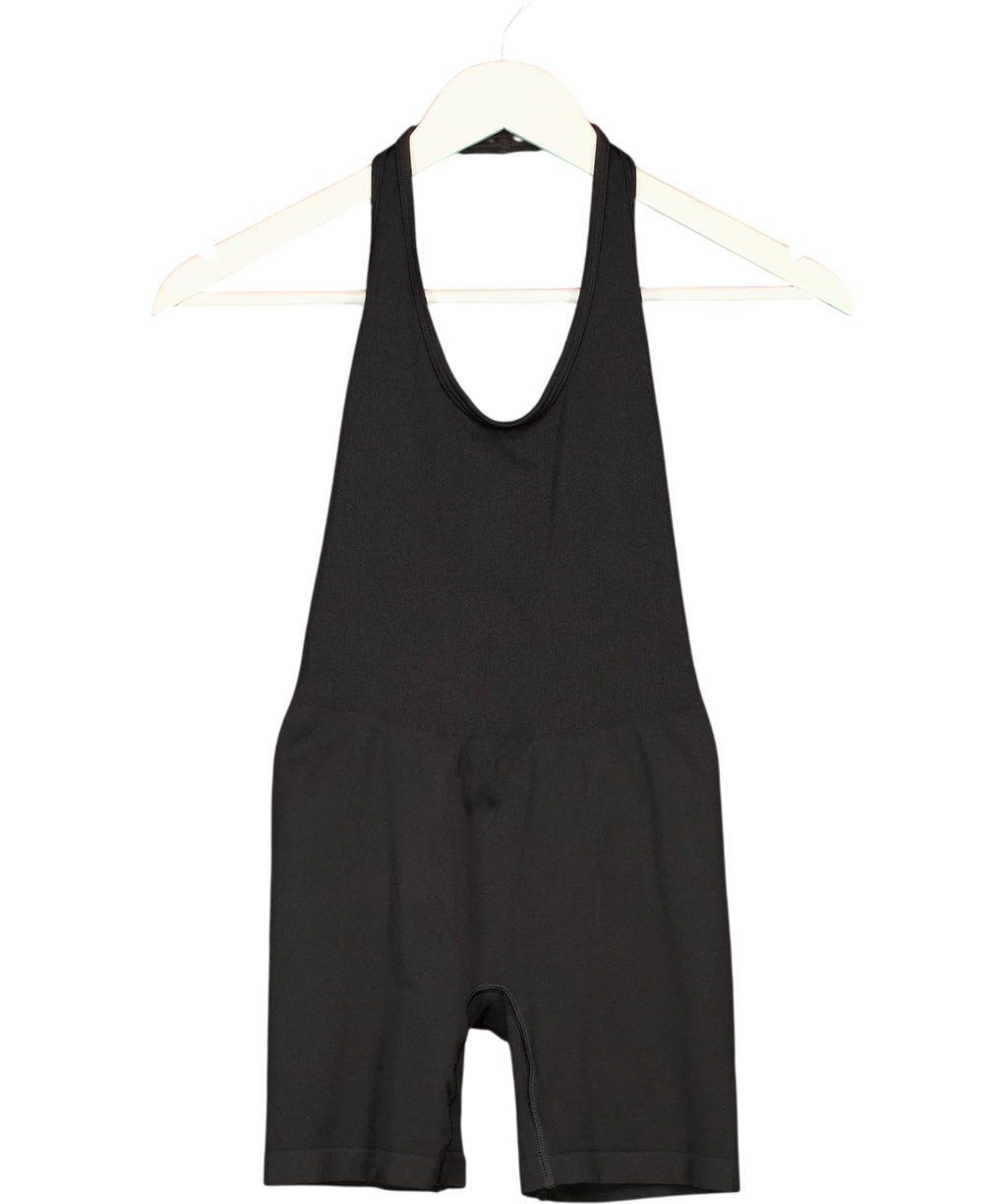 GYMSHARK Black Everyday Seamless 5" All in One Short Black, size UK S — front