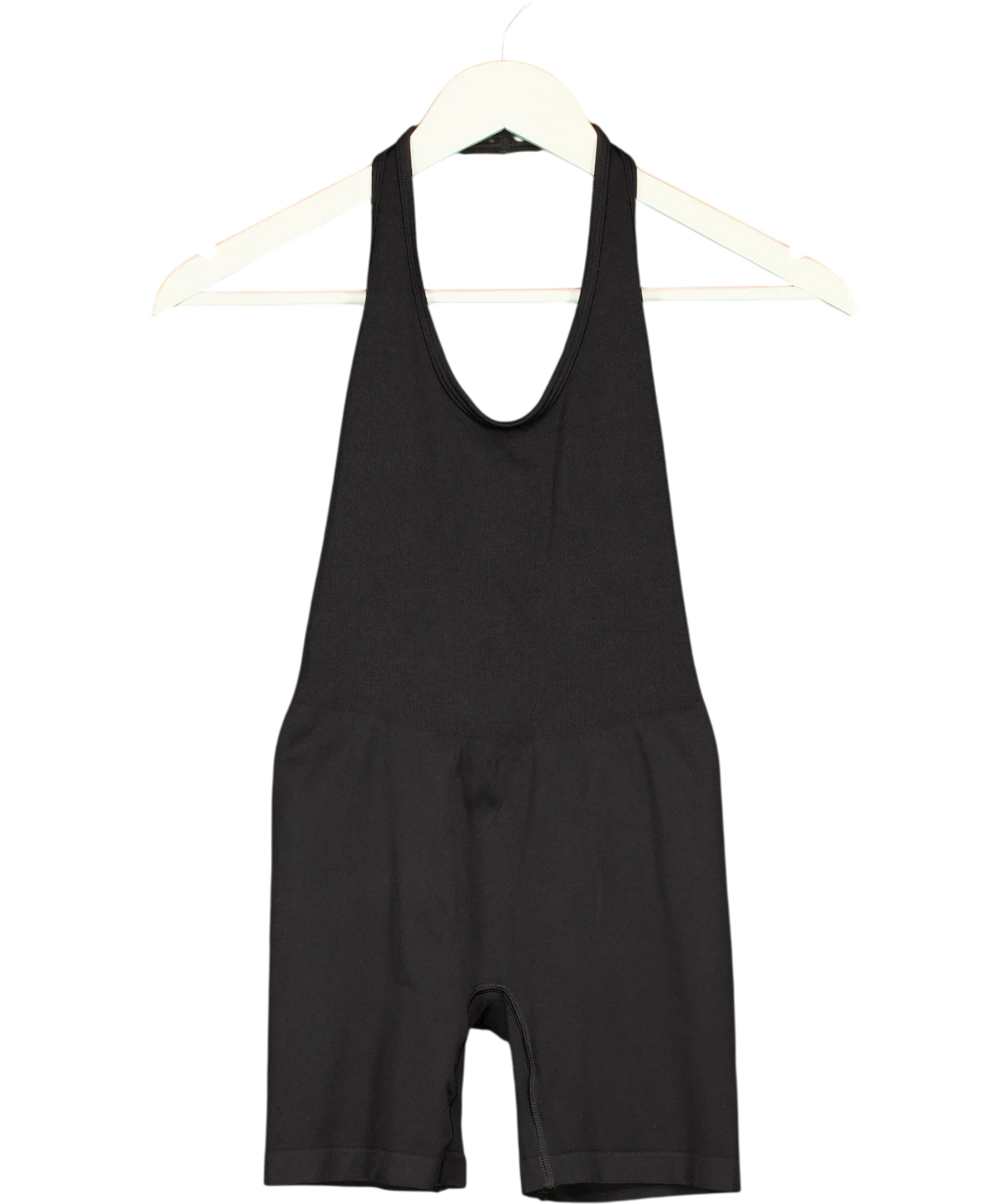 GYMSHARK Black Everyday Seamless 5" All in One Short Black, size UK S — front