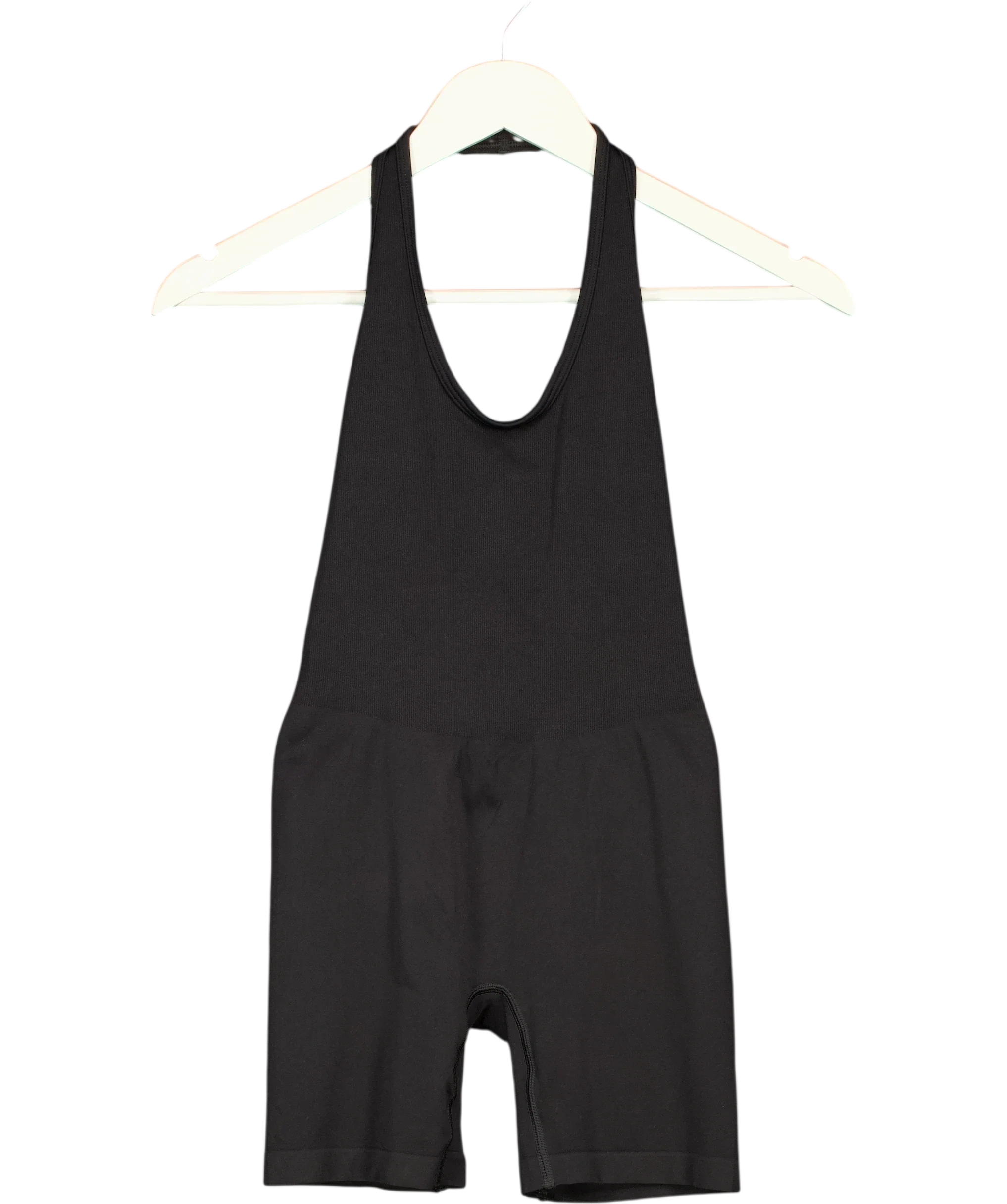 GYMSHARK Black Everyday Seamless 5" All in One Short Black, size UK S — front