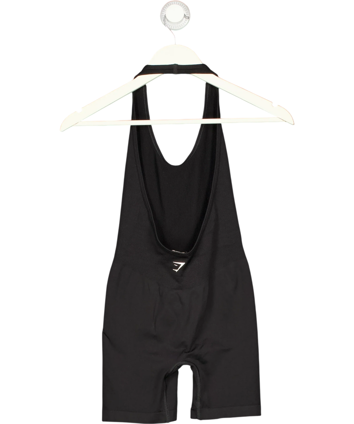 GYMSHARK Black Everyday Seamless 5" All in One Short Black, size UK S — back