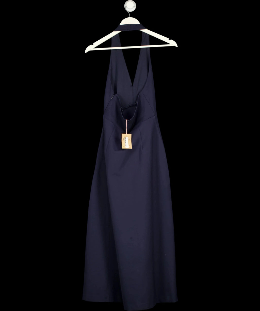 Boden Blue Halter Neck Empire Maxi Dress Navy BLUE  Size 8 P, size UK 8 — label
