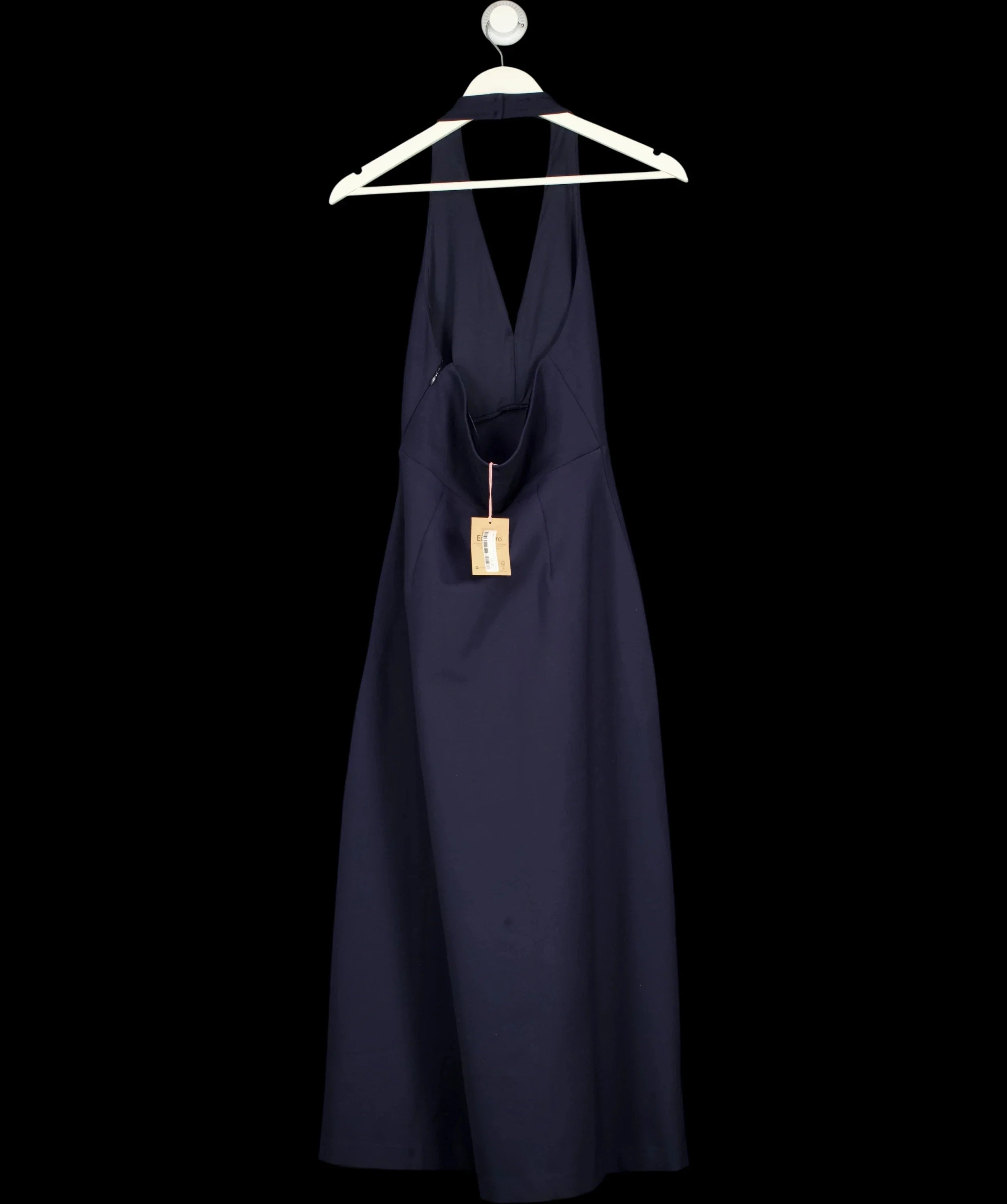 Boden Blue Halter Neck Empire Maxi Dress Navy BLUE  Size 8 P, size UK 8 — label
