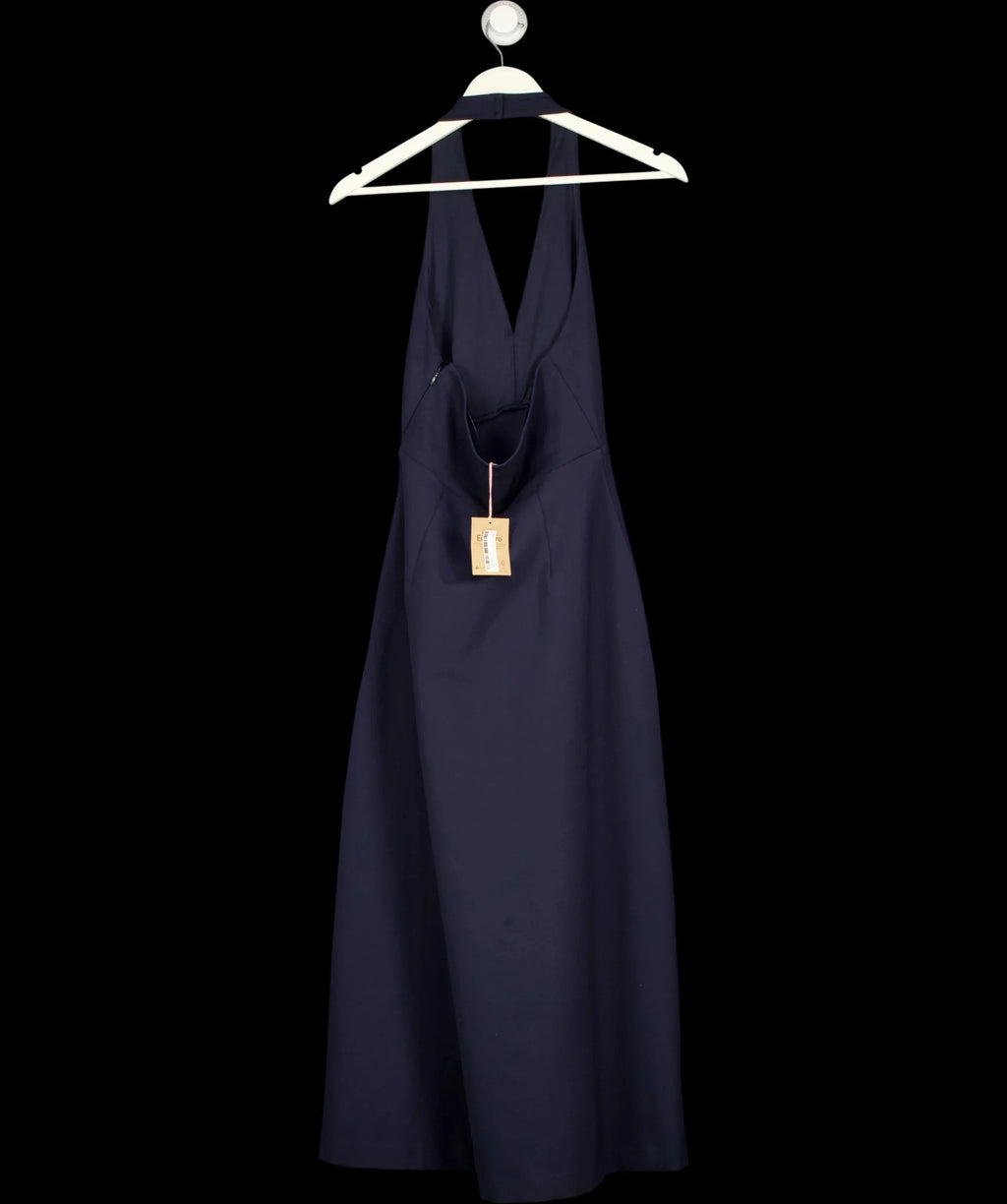 Boden Blue Halter Neck Empire Maxi Dress Navy BLUE  Size 8 P, size UK 8 — label