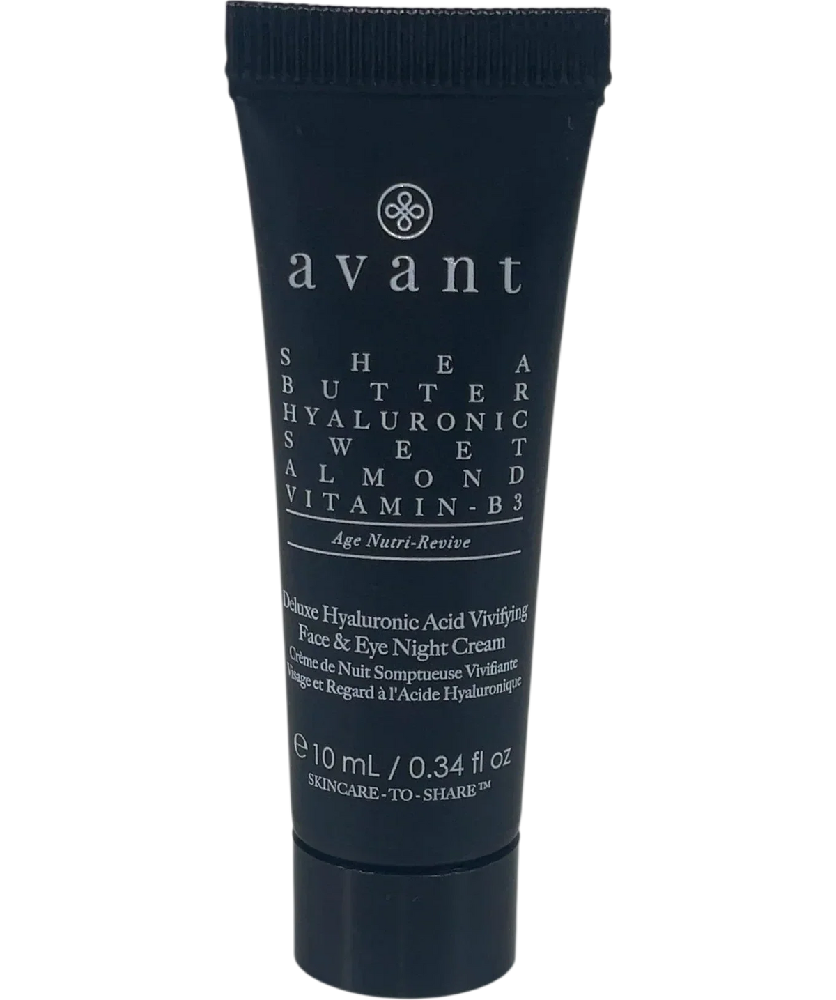 Avant Deluxe Hyaluronic Acid Vivifying Face & Eye Night Cream, size 10ml — front