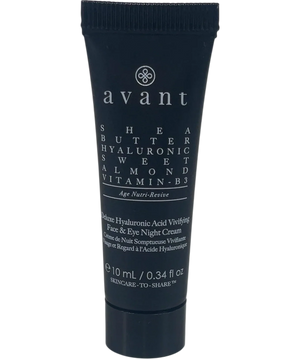 Avant Deluxe Hyaluronic Acid Vivifying Face & Eye Night Cream 10ml