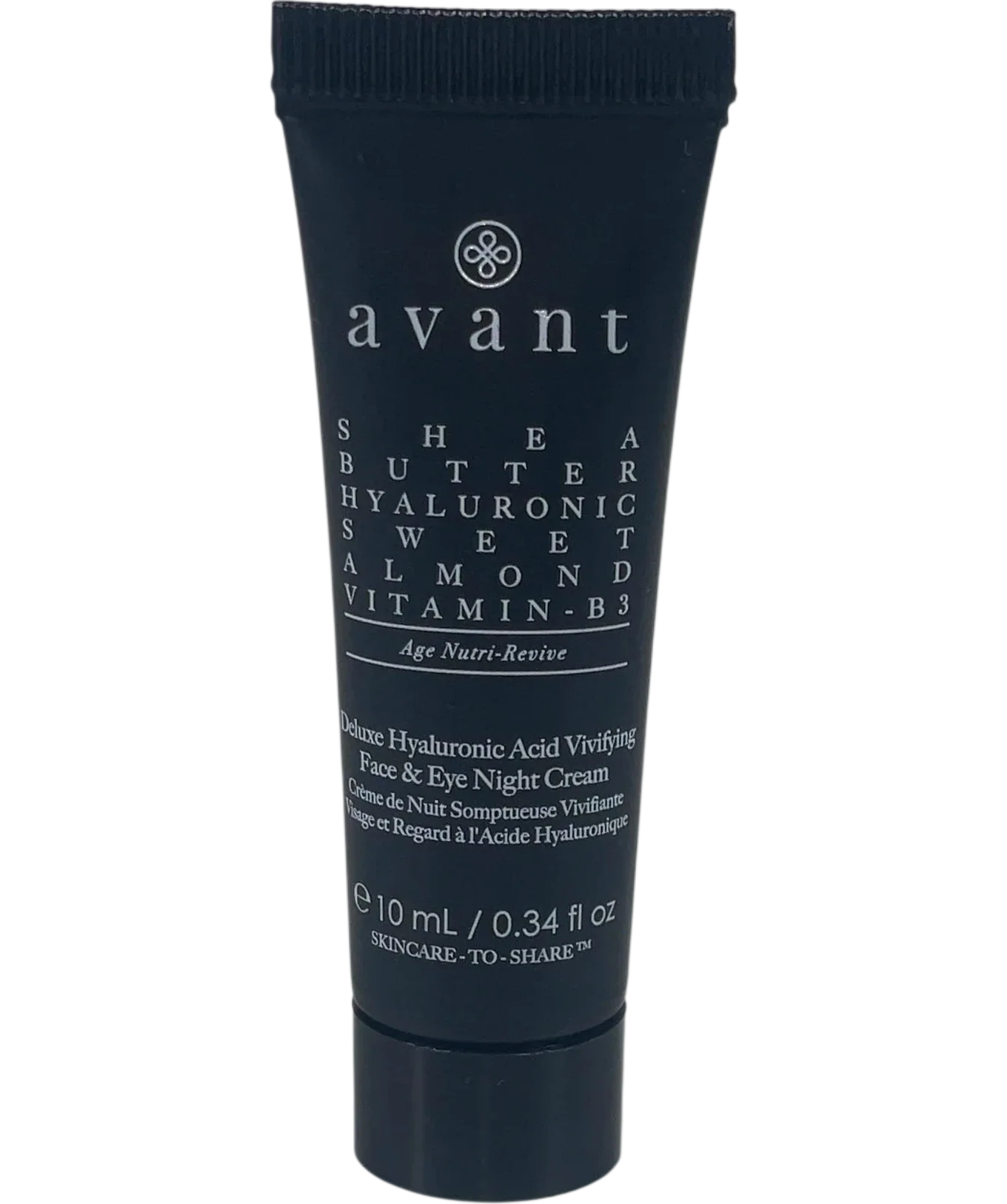 Avant Deluxe Hyaluronic Acid Vivifying Face & Eye Night Cream, size 10ml — front