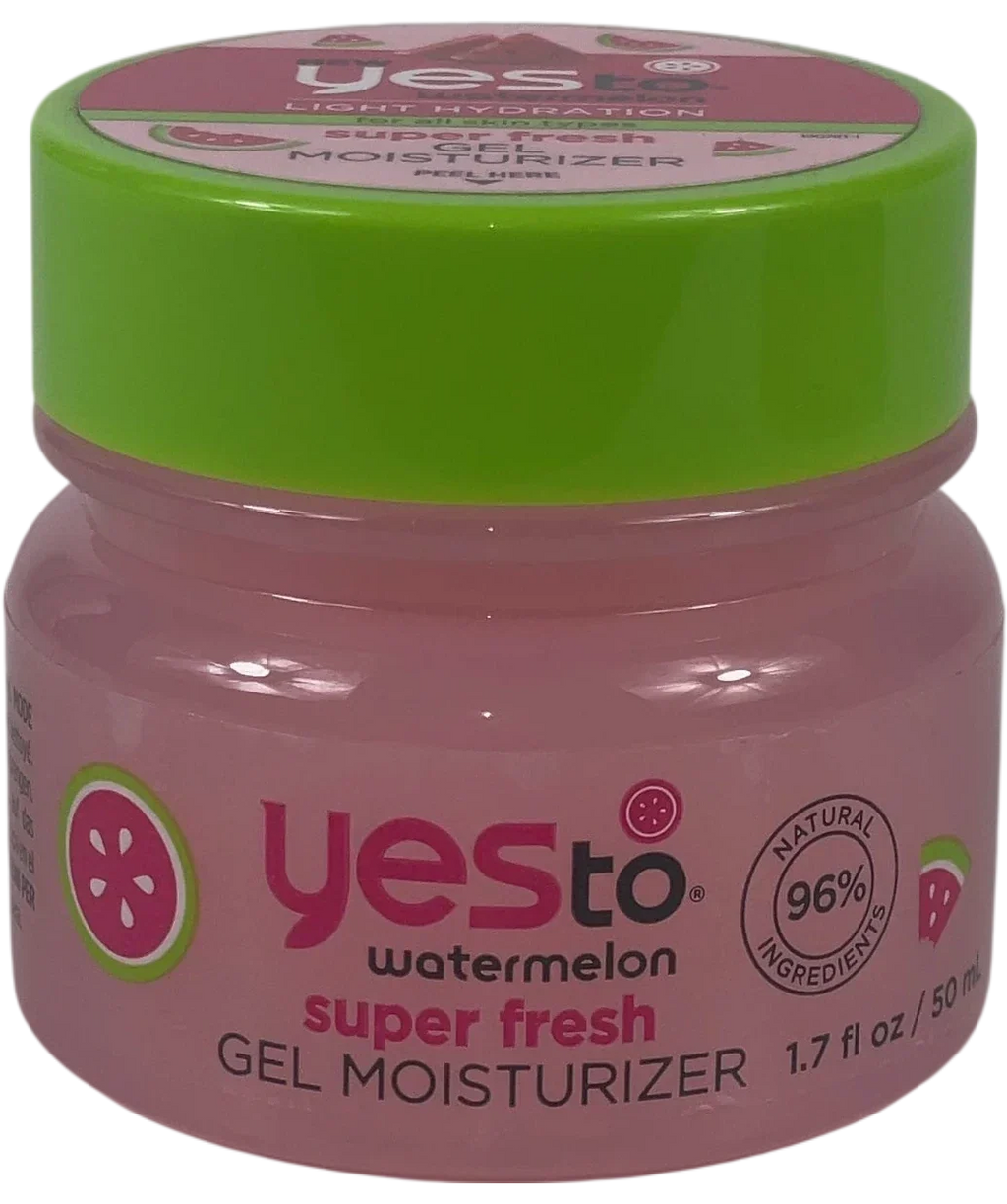 Yes to. Super Fresh Gel Moisturizer Pink, size 50ml — front