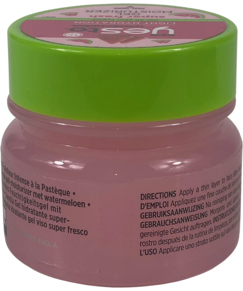 Yes to. Super Fresh Gel Moisturizer Pink, size 50ml — back