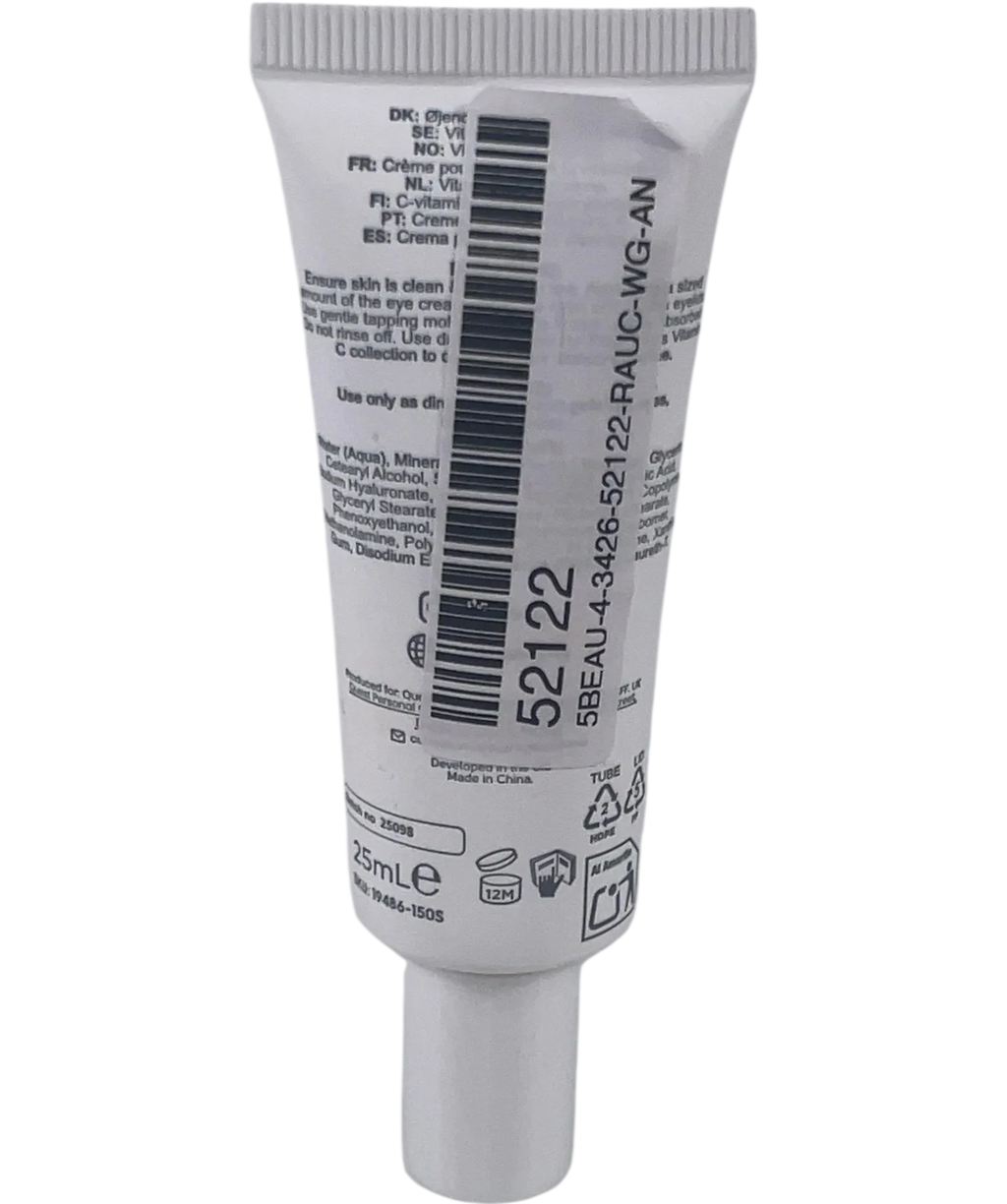 face facts Vitamin C Eye Cream, size 25ml — back
