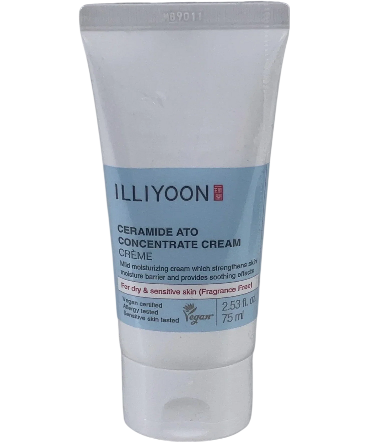 Illiyoon Ceramide Ato Concentrate Cream White/Blue, size 75ml — front