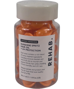 Rehab Sunshine Spritz Hair Oil + Uv Protection Orange 30 x 1ml
