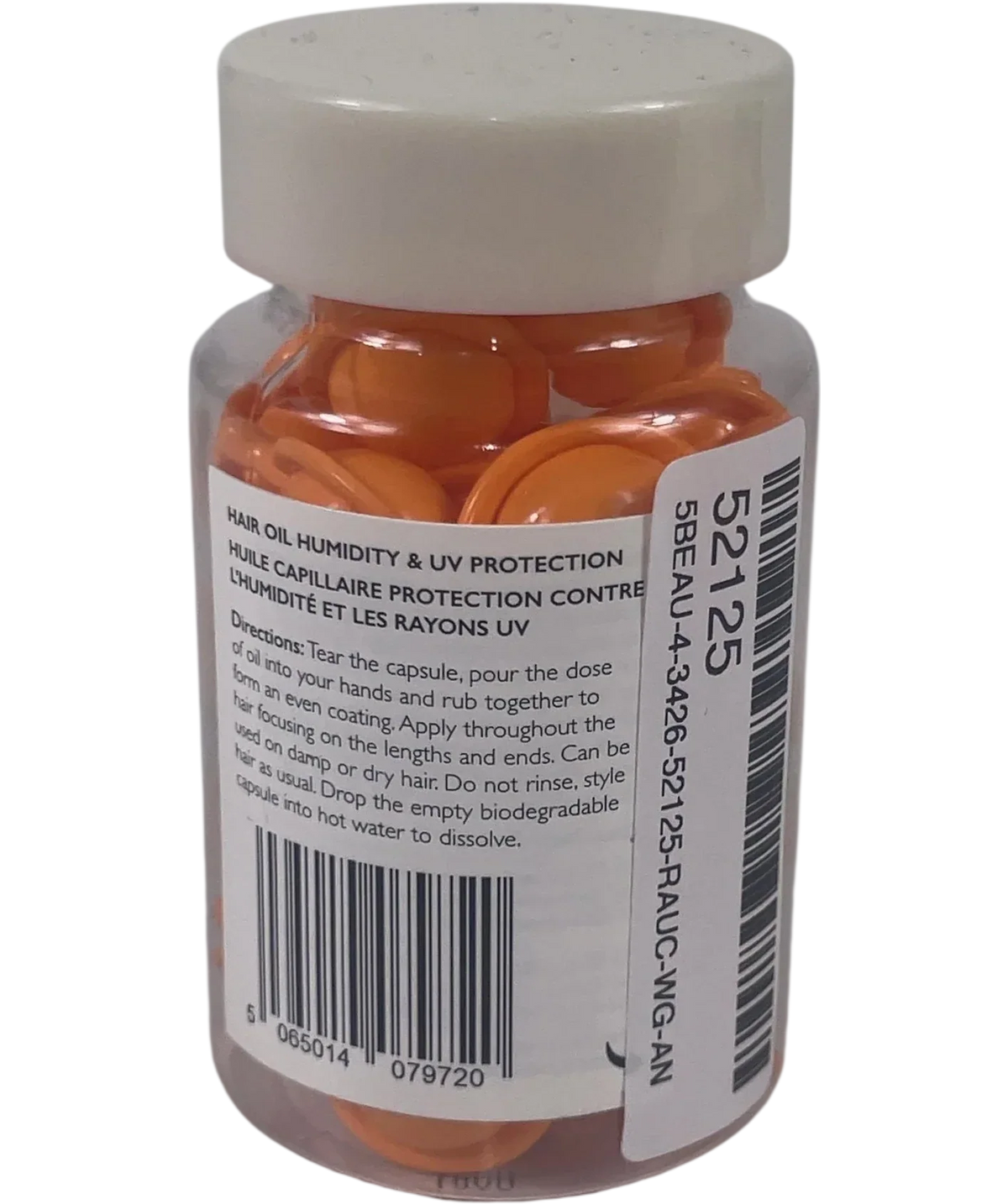 Rehab Sunshine Spritz Hair Oil + UV Protection Orange, size 30 x 1ml — back