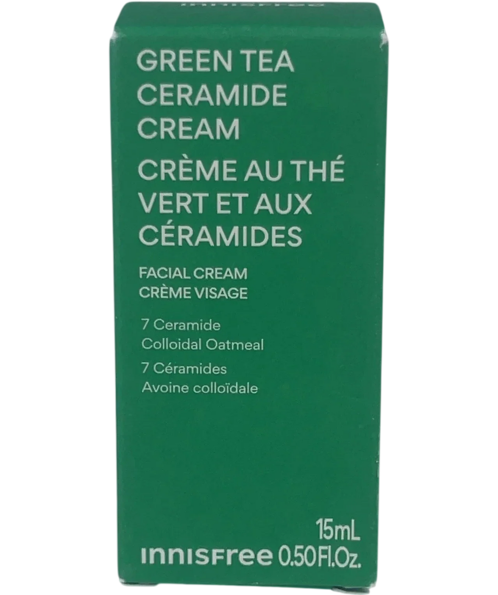 Innisfree Green Tea Ceramide Cream, size 15ml — front