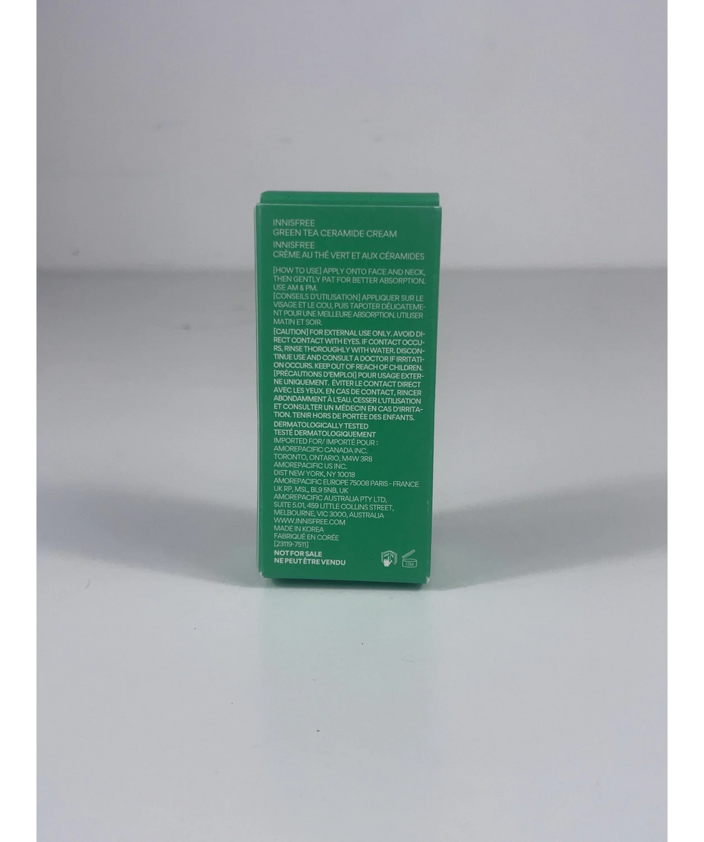 Innisfree Green Tea Ceramide Cream, size 15ml — detail