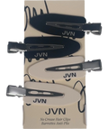 JVN Anti Creas Soft Hold Hair Cli Set — front