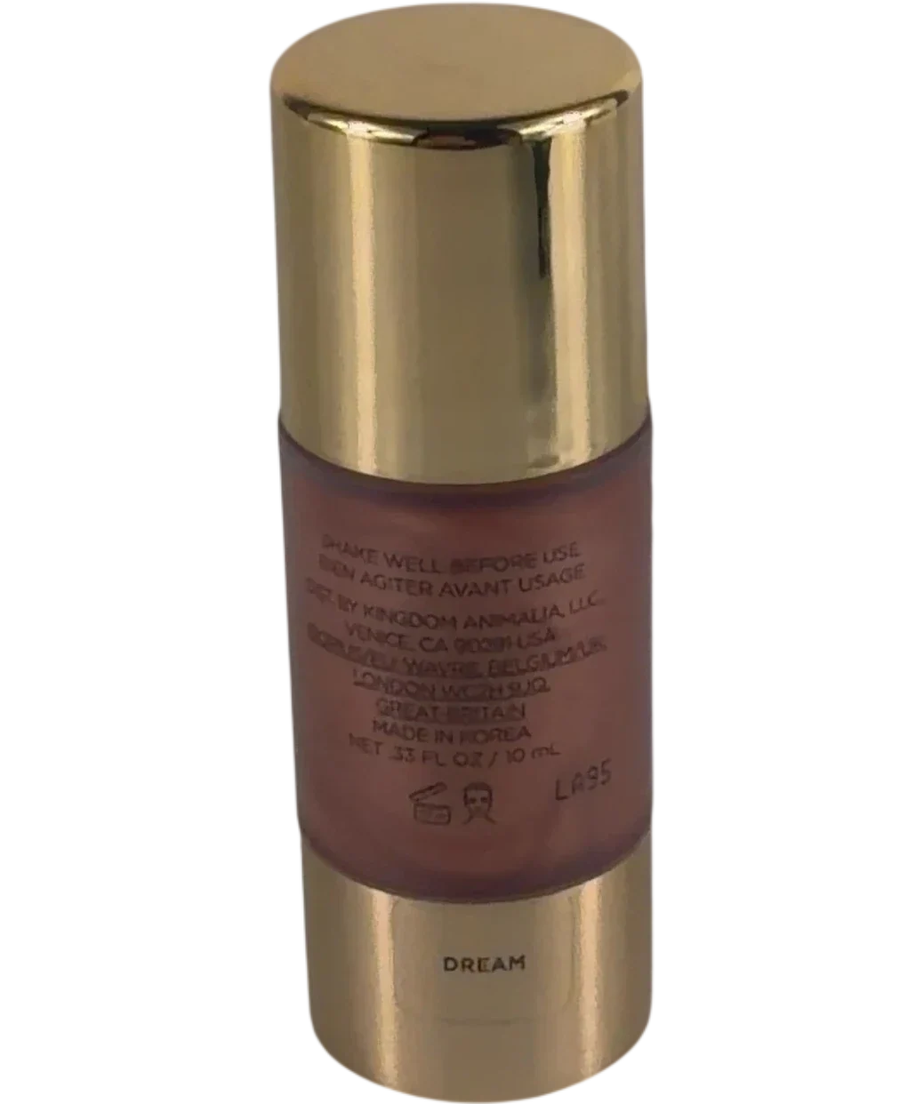 Hourglass dream QC Hourglass Unreal Liquid Highlighter, size 10ml — back