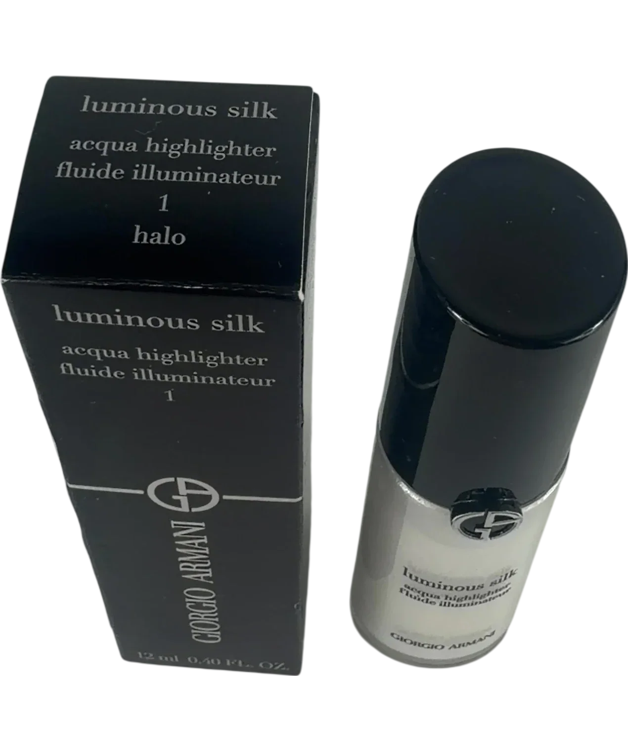 Giorgio Armani 1 Luminous Silk Acqua HighlighteR, size 12ml — back