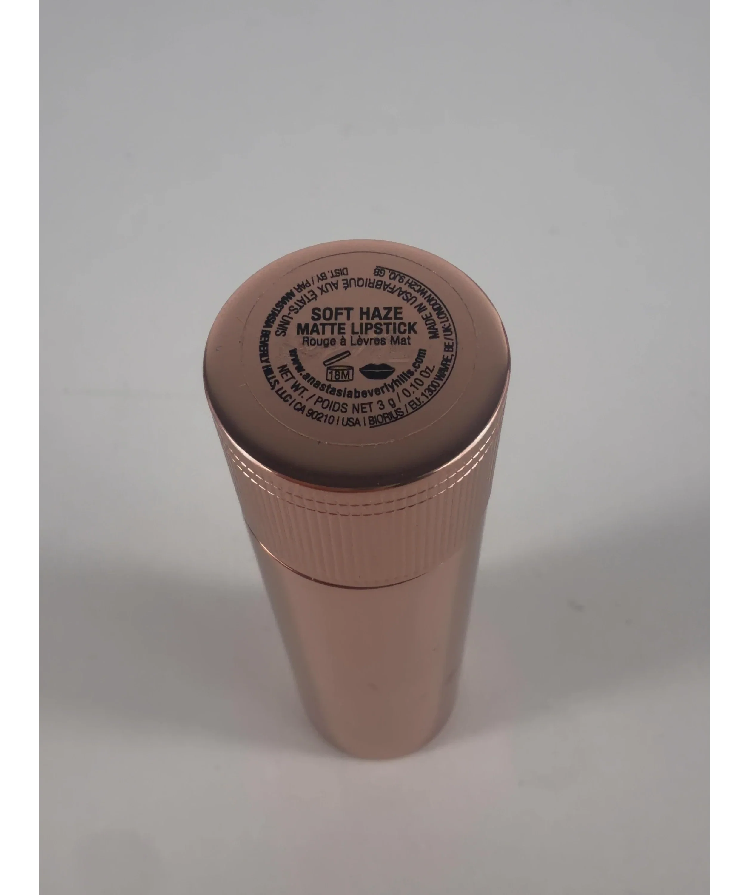 Anastasia Beverly Hills SOFT HAZLE QC Anastasia Beverly Hills Matte & Satin Velvet Lipstick, size 3g — detail