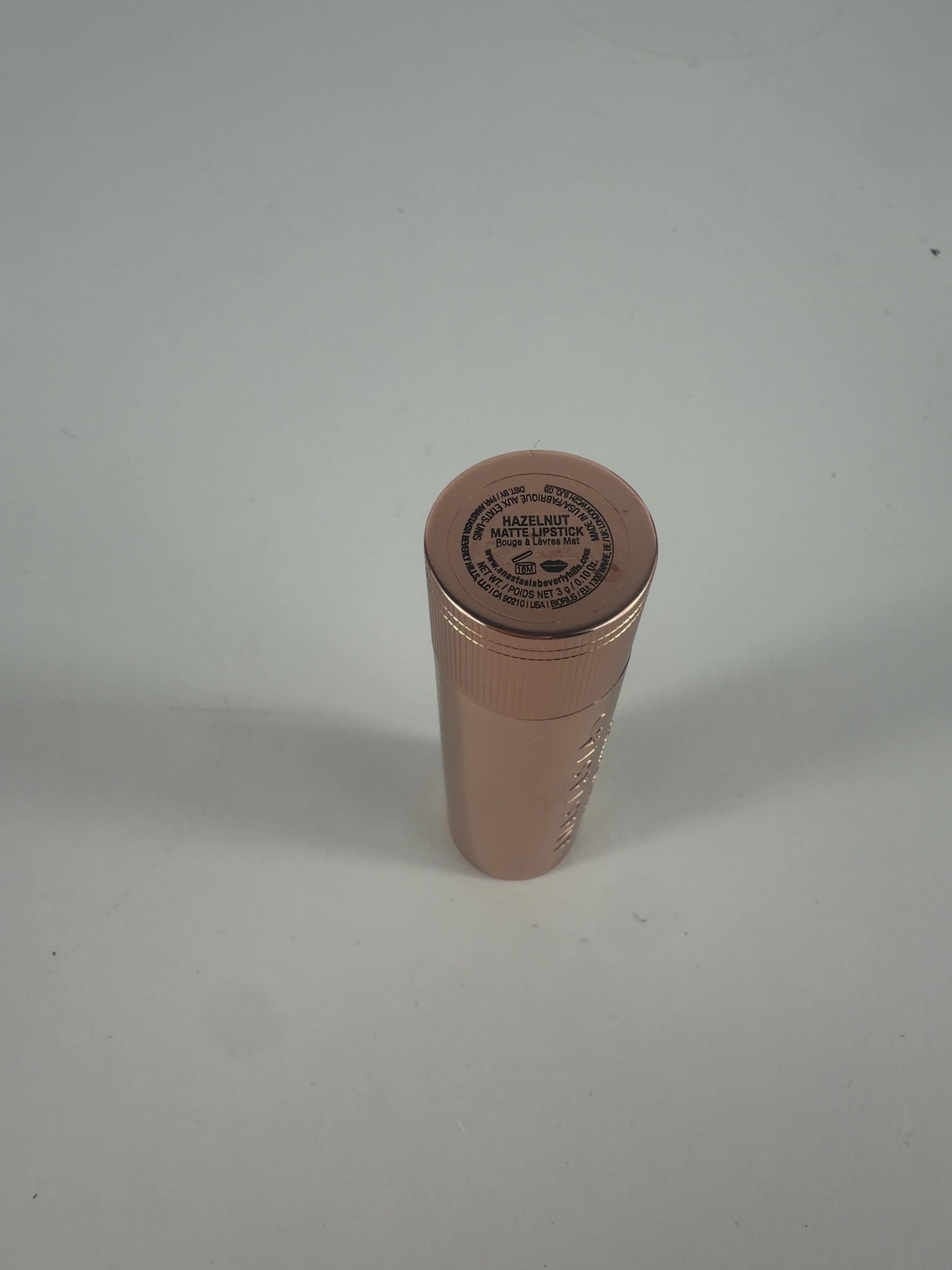 Anastasia Beverly Hills hazelnut QC Anastasia Beverly Hills Matte & Satin Velvet Lipstick, size 3g — detail