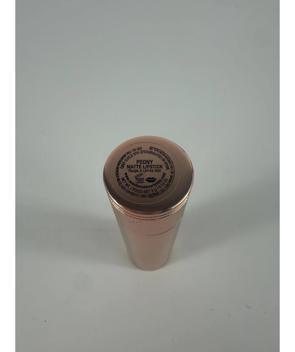 Anastasia Beverly Hills peony QC Anastasia Beverly Hills Matte & Satin Velvet Lipstick, size 3g — detail
