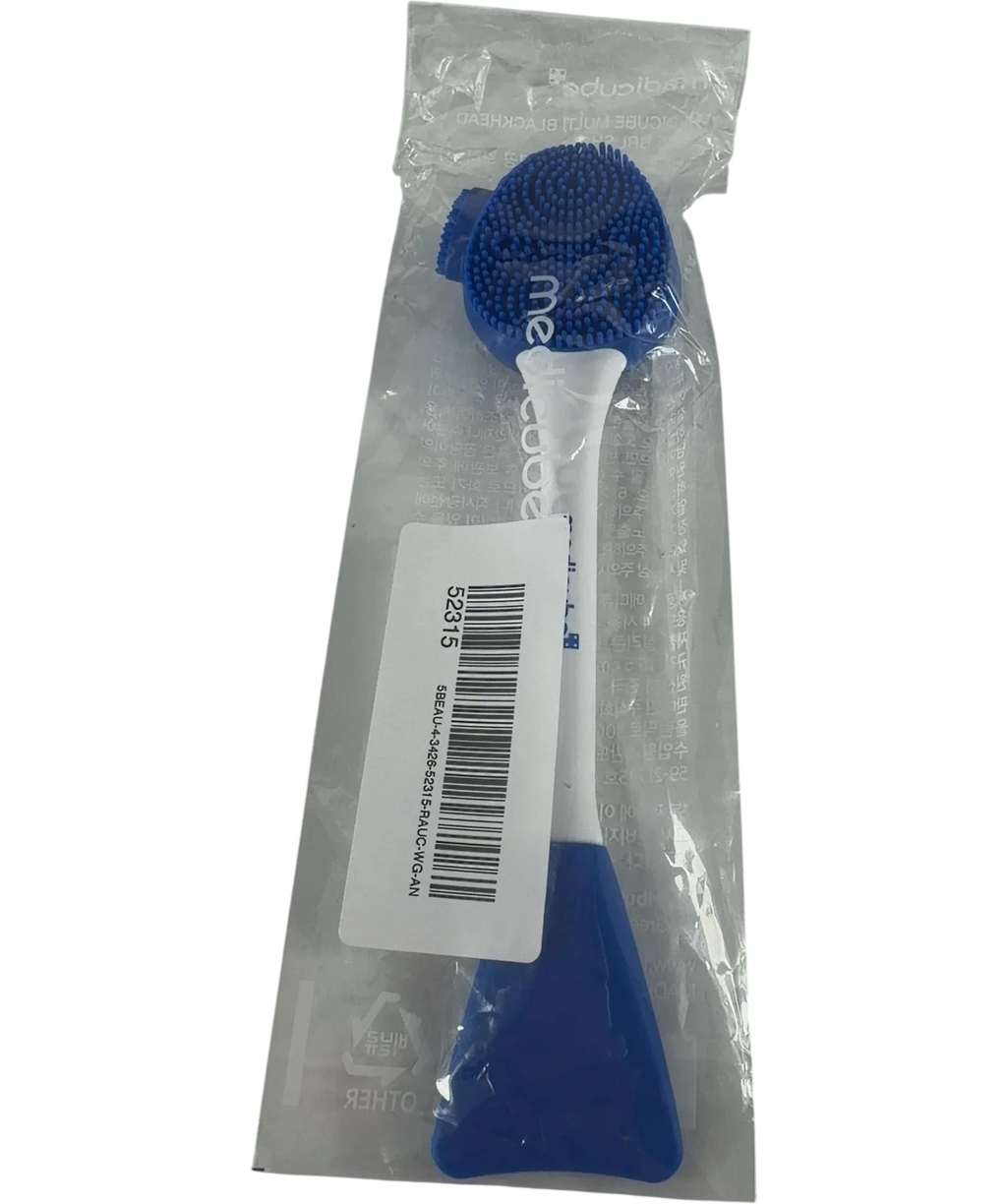Medicube Multi Blackhead Pore Brush Cleansing Tool Blue — back