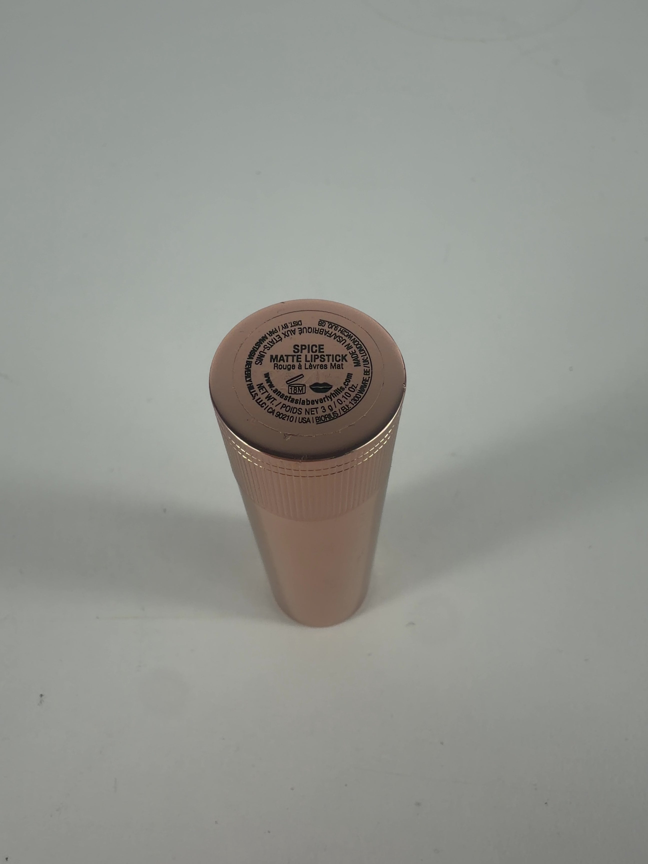 Anastasia Beverly Hills spice QC Anastasia Beverly Hills Matte & Satin Velvet Lipstick, size 3g — detail
