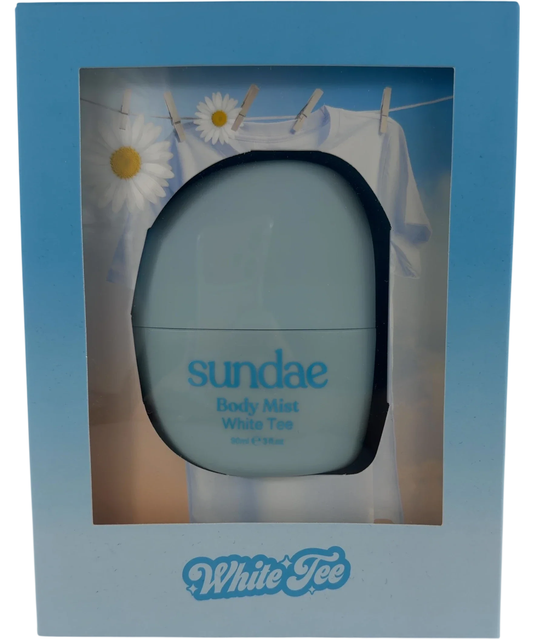 SUNDAE Body Mist White Tee, size 90ml — front