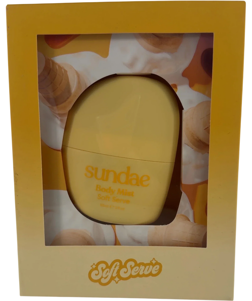 SUNDAE Body Mist Soft Serve, size 90ml — front