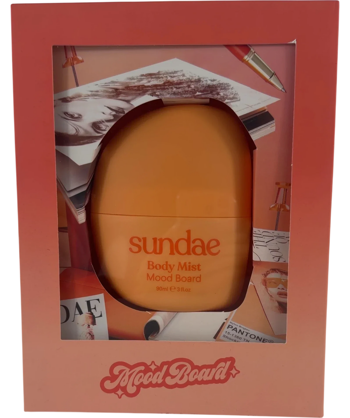 SUNDAE Body Mist Mood Board, size 90ml — front