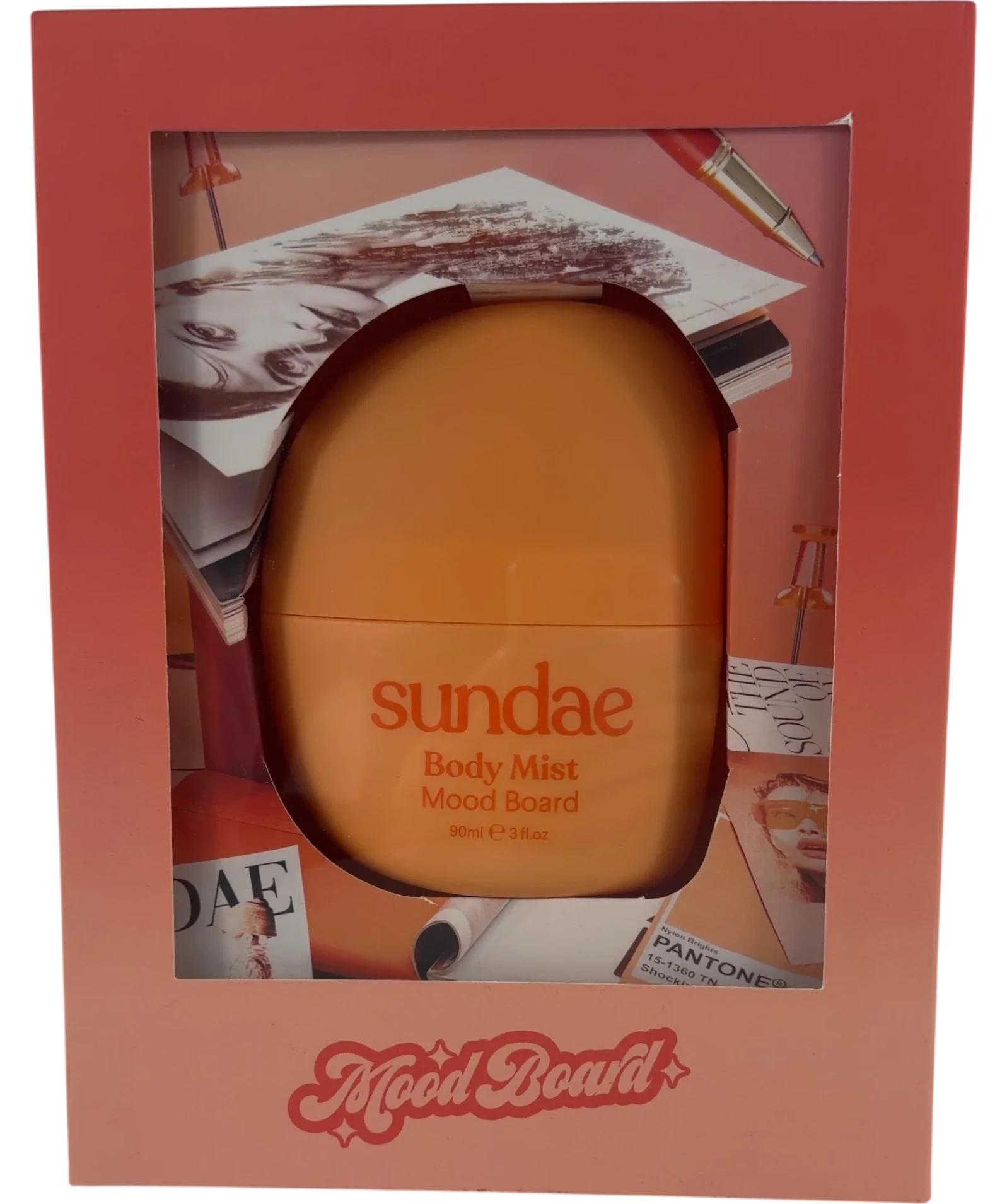 SUNDAE Body Mist Mood Board, size 90ml — front