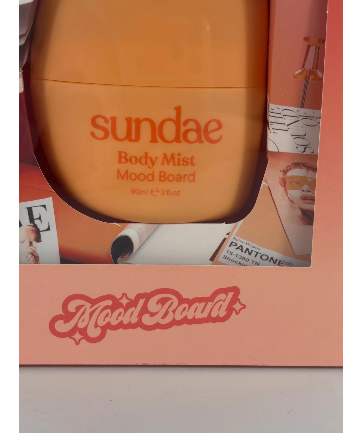 SUNDAE Body Mist Mood Board 90ml — Batch number or expiry date