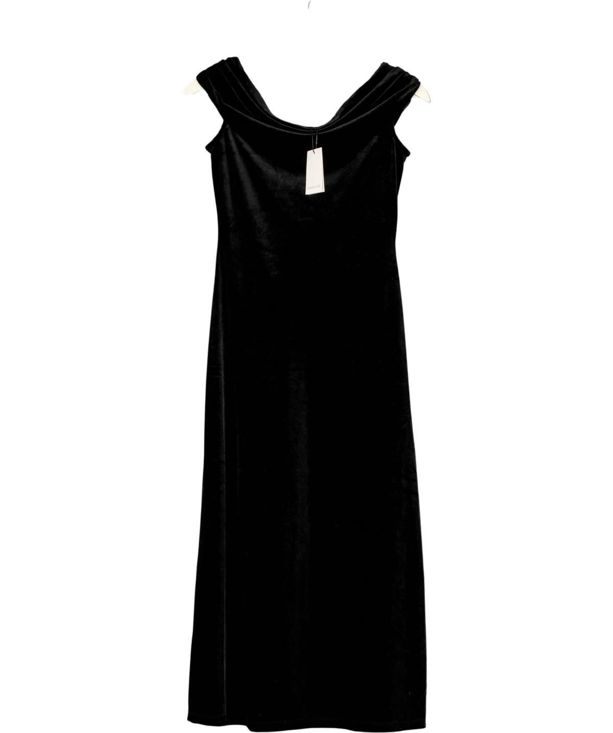 Nobody's Child Black Pippa Maxi Dress, size UK 10 — front