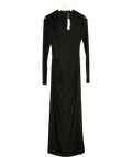 FOREVER NEW Black Nina Embellished Maxi Dress, size UK 10 — front