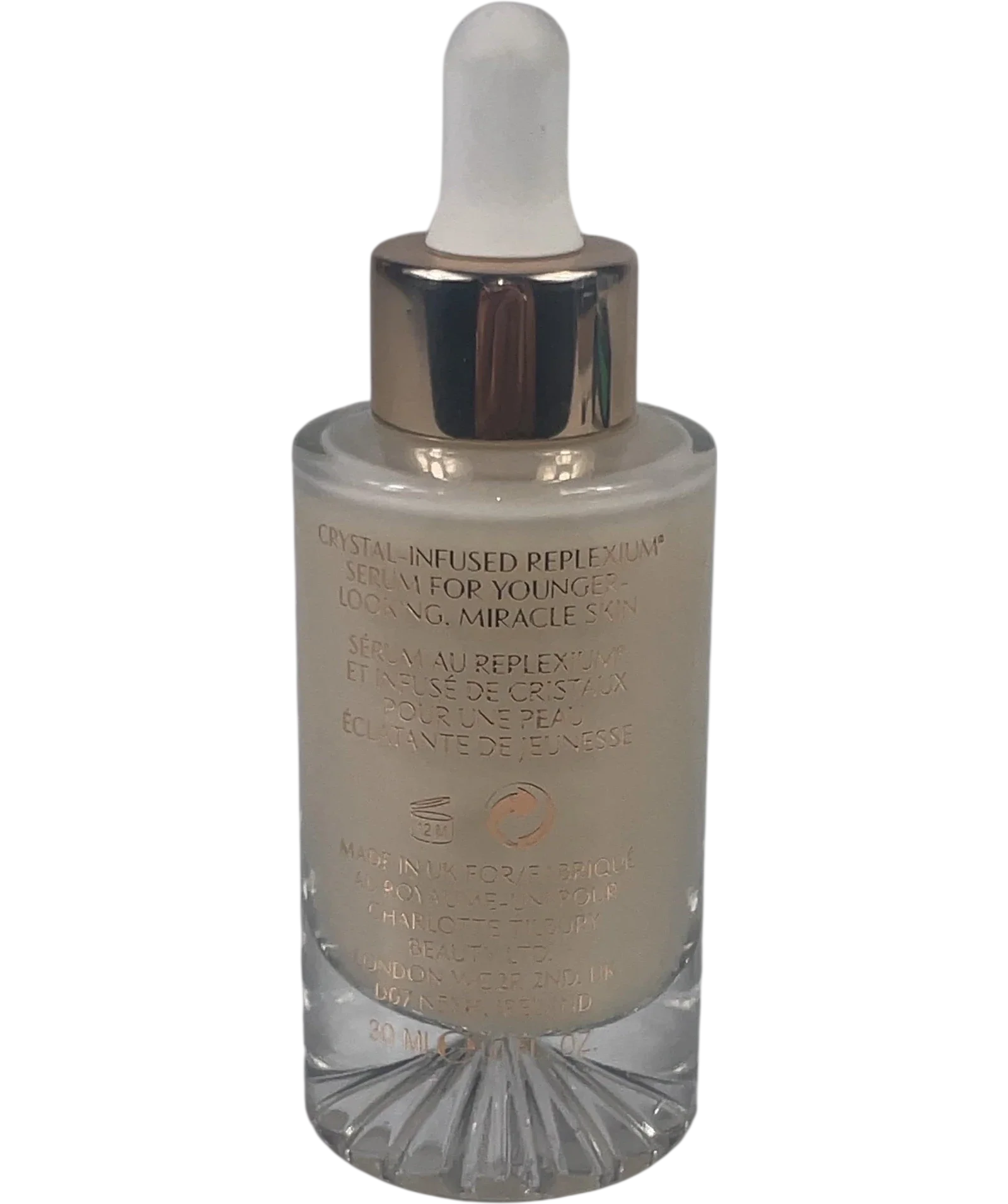 Charlotte Tilbury Charlotte's Magic Serum Crystal Elixir Gold, size 30ml — back