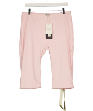 Mars the Label The Maryam Capri Leggings Baby Pink UK 16