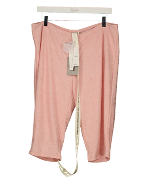 Mars the Label L The Brielle Capri Bottoms In Baby Pink UK 16