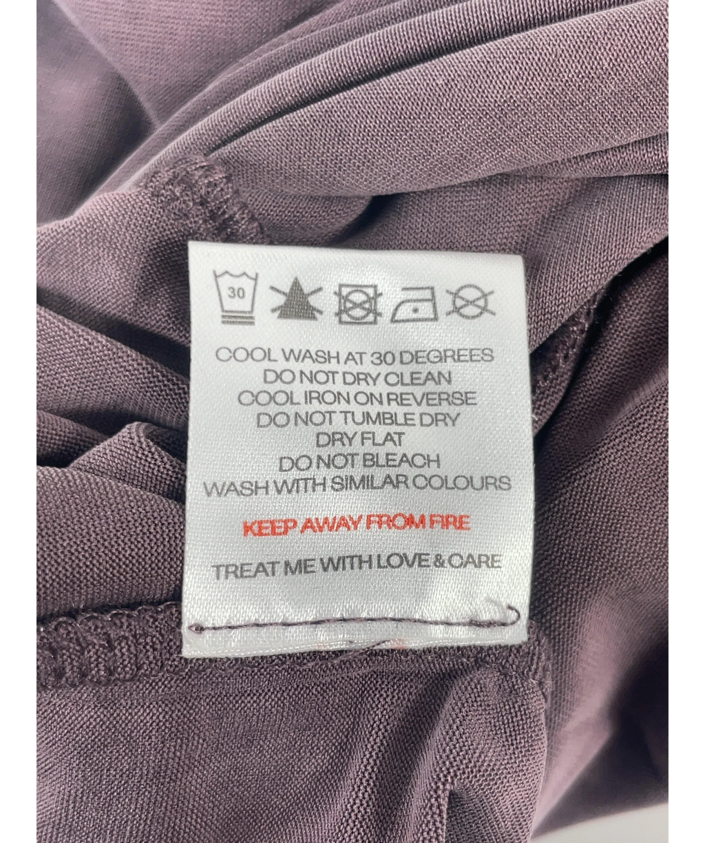 PEACHY DEN Purple Kylie Skort Cocoa  BROWN, size UK XL — label