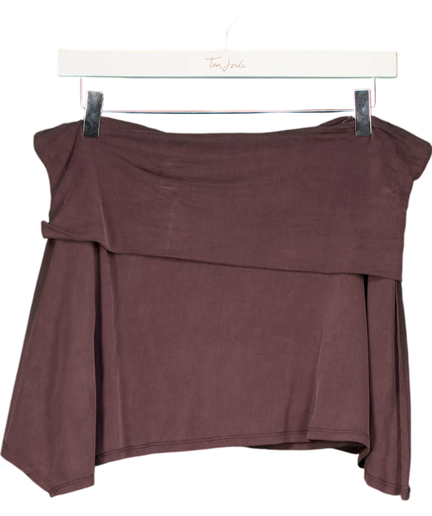 PEACHY DEN Purple Kylie Skort Cocoa  BROWN, size UK XL — back