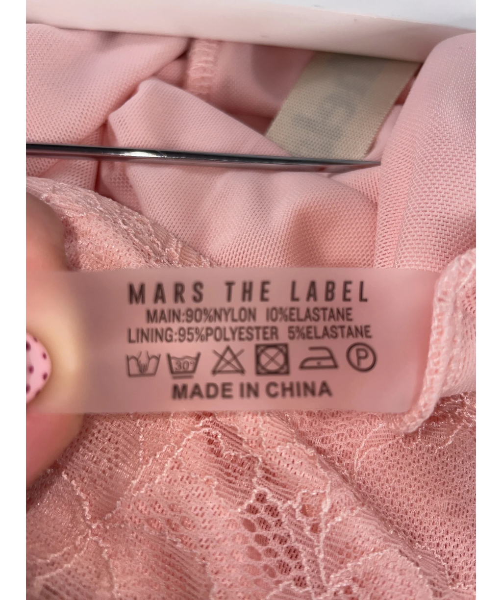 Mars the Label Pink Womens (Girls), size UK 18 — label