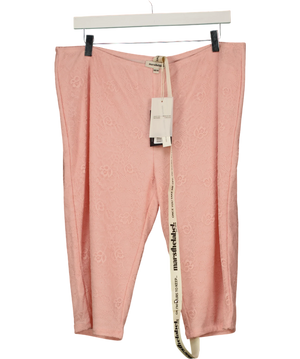 Mars the Label Pink Brielle Capri Trousers UK 18